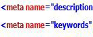 meta tags